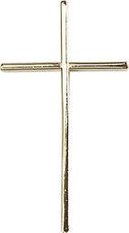 [0014LGF] 14kt Gold Filled Cross Medal