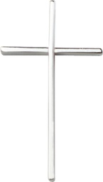 [0014LSS] Sterling Silver Cross Medal