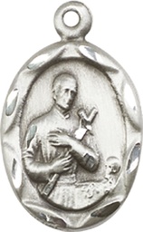 [0612GSS] Sterling Silver Saint Gerard Medal