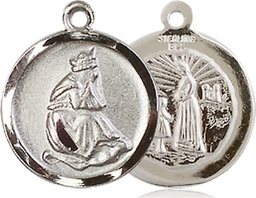 [0601LSS] Sterling Silver Our Lady of la Salette Medal