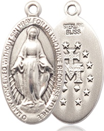 [0609SS] Sterling Silver Miraculous Medal