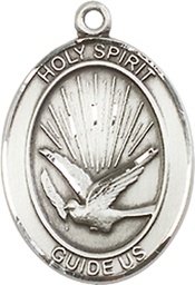 [8044SS] Sterling Silver Holy Spirit Medal
