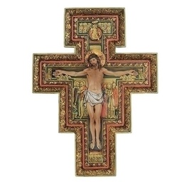 [RO-40702] 17.75in. San Damiano Cross
