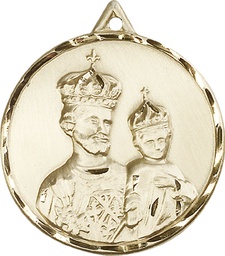 [0201KGF] 14kt Gold Filled Saint Joseph Medal