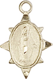 [0212PLGF] 14kt Gold Filled Miraculous Medal