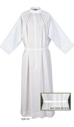 100% Polyester Classic Alb