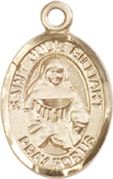[9117KT] 14kt Gold Saint Julie Billiart Medal