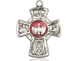 [2045ESS] Sterling Silver 5-Way Medal