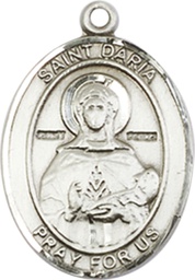 [8396SS] Sterling Silver Saint Daria Medal