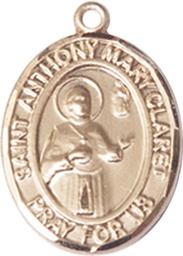 [8416GF] 14kt Gold Filled Saint Anthony Mary Claret Medal