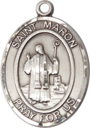 [8417SS] Sterling Silver Saint Maron Medal