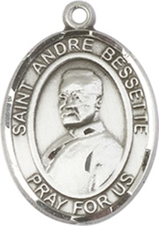 [8424SS] Sterling Silver Saint Andre Bessette Medal