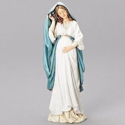 [RO-600126] 8.75&quot; Pregnant Mary Statue