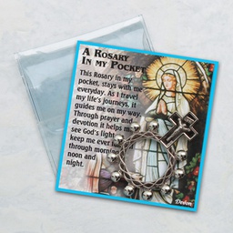 [83/RO] Rosary Laminate Pocket Card