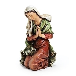 [RO-35022] 39" Scale Mary Fig Painted - Christmas