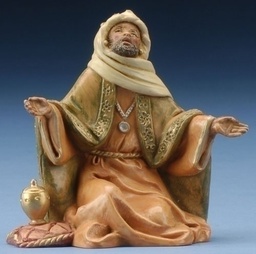 [RO-72189] 5&quot; King Balthazar With Story Card - Christmas