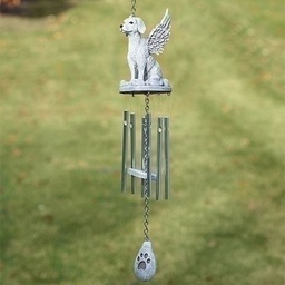 [RO-16051] 16.5"L Dog Memorial Windchime