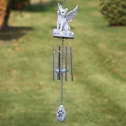 [RO-16052] 16.5"L Cat Memorial Windchime