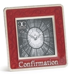 [RO-19913] 6&quot;H Confirmation Frame Square - 4X4 Caroline Collection