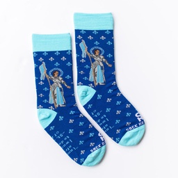 [SR0177] St. Joan of Arc Socks - Adult