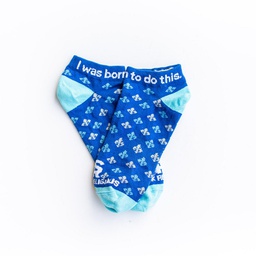 [SR0176NS] St. Joan of Arc No Show Socks - Medium