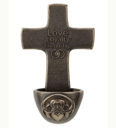 [GN-9852] Claddagh Font, Bronze 6.5”